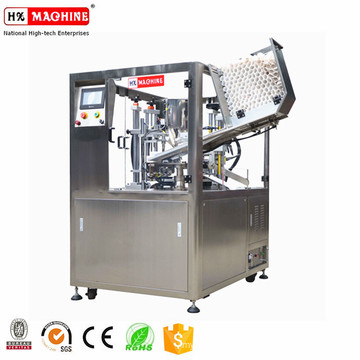 Hand Whitening Cream Tube Filling And Sealing Machine